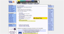 Desktop Screenshot of dsl-tarife4u.de